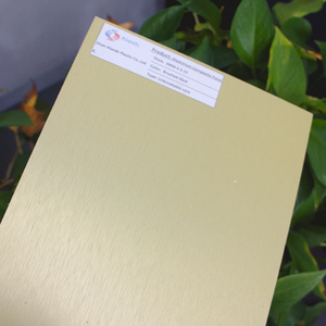 Bahan konstruksi logam pelapis dinding Panel komposit aluminium - Product Image 4