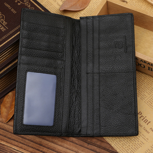 Noir 3D Crocodile Motif En Cuir Véritable Hommes Multifonctionnel Grande Capacité Affaires Long Italie Portefeuille - Product Image 6