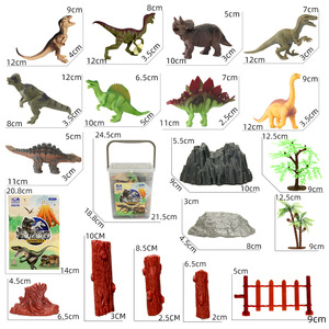 Juego de dinosaurios en 3D, juguete realista de dinosaurios - Product Image 4