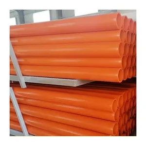 YiFang Plastic 6 Inch Emt Conduit Pipe Bulk Supply Of Orange Mpp Trenchless Power Pipe Material Orange Mpp Cable Protection Pipe