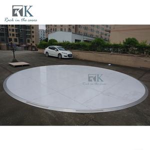 Pista de Baile Redonda Portátil, Estable y Firme, de Madera, para Eventos - Product Image 2