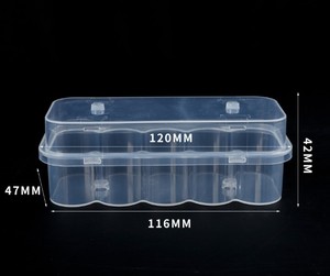 Boîtes d'emballage en plastique transparent personnalisées pour flacons de vaccin de 3 ml, 5 ml, 7 ml, petites boîtes de rangement pour flacons de peptides en gros - Product Image 4