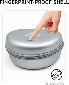 Funda <span class=keywords><strong>para</strong></span> <span class=keywords><strong>auriculares</strong></span> <span class=keywords><strong>Beats</strong></span>-Bolsa de almacenamiento protectora de EVA dura <span class=keywords><strong>para</strong></span> modelos Solo 4/Studio Pro/Studio 3 Over-Ear (incluye bolsa de <span class=keywords><strong>cable</strong></span>) - Product Image 2