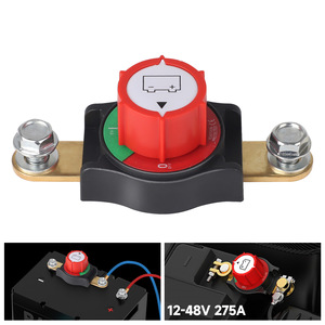 Interrupteur automatique 12-48V 275A marche/arrêt pour arrêt du moteur avec bornes en cuivre pour la protection de la batterie du véhicule - Product Image 5