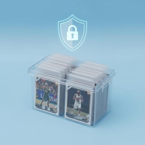 Wholesale 86x137mm Clear PP Resealable Bags 2mil High Transparency Sleeve for Graded <b>Cards</b> - Product Image 5