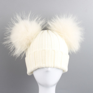<span class=keywords><strong>Gorro</strong></span> <span class=keywords><strong>de</strong></span> Invierno Cálido <span class=keywords><strong>de</strong></span> <span class=keywords><strong>Lana</strong></span> Tejida a Rayas para Niños, <span class=keywords><strong>Gorro</strong></span> <span class=keywords><strong>con</strong></span> Doble Bola <span class=keywords><strong>de</strong></span> Pelo, <span class=keywords><strong>Gorro</strong></span> <span class=keywords><strong>de</strong></span> Punto para Bebés, Niños y Niñas - Product Image 3