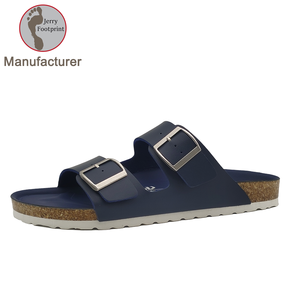Sandales en Liège et PVC de Haute Qualité avec Tige en Microfibre à Double Boucle Réglable, Semelle Antidérapante, Soutien Naturel pour des Pieds Sains - Product Image 1