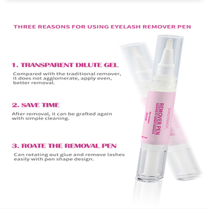 <span class=keywords><strong>Penne</strong></span> <span class=keywords><strong>Gel</strong></span> per Extension per ciglia, Formula crema delicata per la pulizia senza gocciolamento - Product Image 3