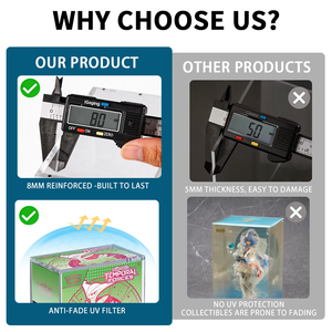 Boîte de rangement en acrylique pour cartes Elite Trainer Box avec couvercle renforcé, épaisseur 5+8mm, pour la conservation de votre collection ETB - Product Image 4