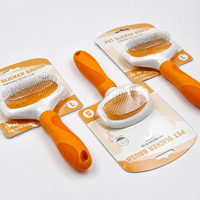 Nouvelle brosse démêlante 2026 pour animaux de compagnie, conception anti-nœuds, mini brosse à picots pour toilettage chien et chat