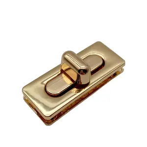 Supply Zinklegering Lock Handtas Decoratieve Slot Bagage Hardware Draaischakelaar Twist Lock Accessoires