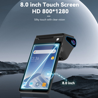 Z108P ZCS Cámara de 5MP con Reconocimiento de Venas de la Palma de la Mano, Máquina de Control de Asistencia, Android 14.0, Pago NFC para Obras de Construcción