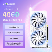 New RTX 4060 Ti 16G White Gaming Desktop Graphics Card for Workstation