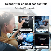 CARABC Carplay Ai Box Mini Adaptateur Android pour voiture, Car Play sans fil, Androidauto, système multimédia embarqué, GPS, navigateur, Netflix, Youtube