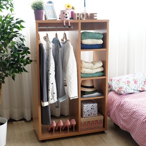 Bedroom wooden <b>storage</b> rack for <b>clothes</b> - Product Image 3