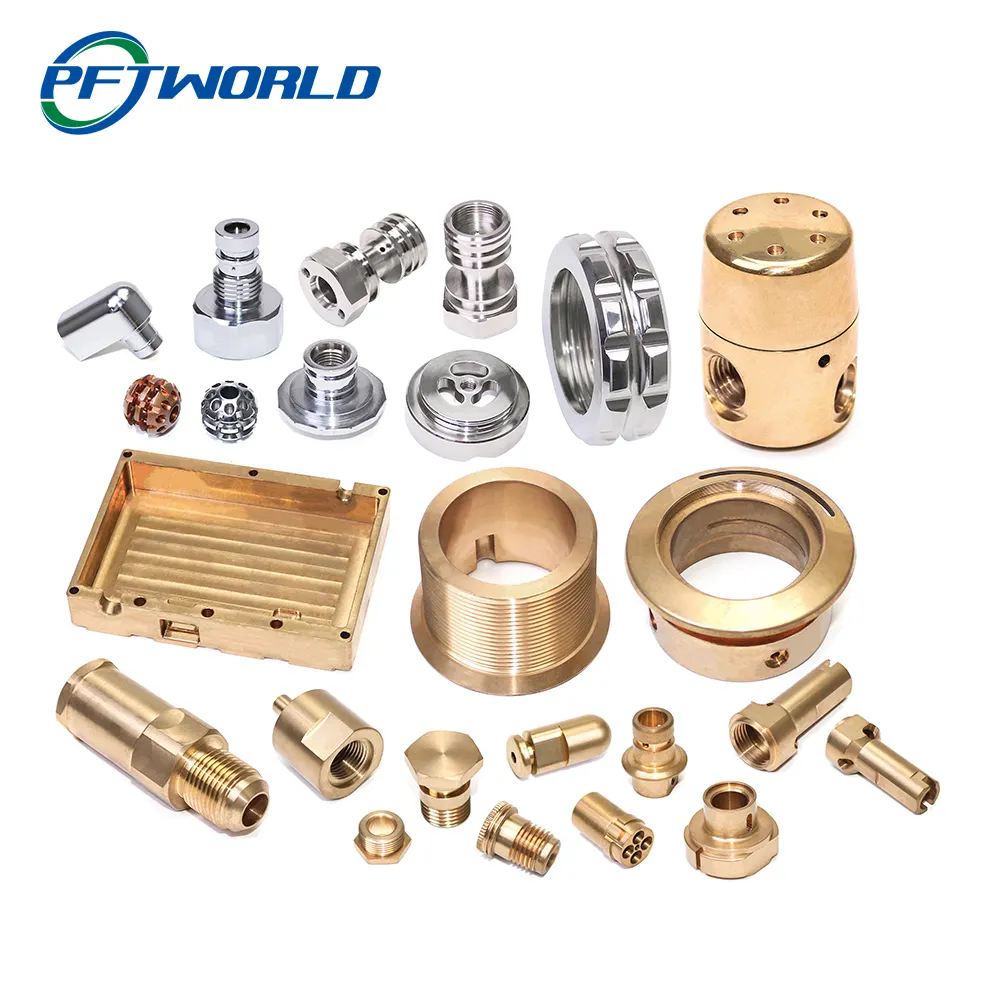 CNC Custom Micro Turned Milled Precision titanium Brass Machining Copper CNC Metal Spare Milling Turning Mechanical Part Service