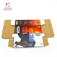 Boîte d'emballage cadeau en papier ondulé, avec cannelure électronique, pliable et personnalisée, pour thérapie, enveloppe de Massage, nouveauté