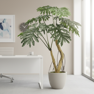Arbre artificiel <span class=keywords><strong>Monstera</strong></span> de haute qualité, résistant aux UV, respectueux de l'environnement, plante <span class=keywords><strong>Monstera</strong></span>, arbre à grandes feuilles - Product Image 1