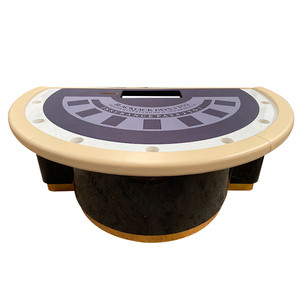 Bàn Poker chuyên nghiệp sòng bạc chất lượng hình bầu dục Poker cờ Bạc bảng tùy chỉnh cho trò chơi trên bàn - Product Image 5