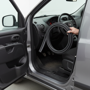 DOOR SEAL <b>RUBBER</b> FRONT DOOR for Compatible with FIAT DOBLO 2010-2020 OEM 51923351-51886117-735455605 - Product Image 3