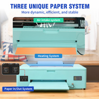 Impresora Plana DTF A3 de Alto Rendimiento XP600 de 13 Pulgadas con Horno Automático Multicolor para Películas PET para Cualquier Textil, 3 Años de Garantía
