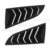 Car Side Rear Window Louver Shutter Cover Window-Shades For Chevrolet Corvette C7 2014-2019 Body Kit Car Accessories