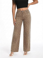 Jeans Anchos de Mujer BBL de Tiro Medio Elásticos Desgastados de Mezclilla Sólida con Control de Abdomen y Efecto Levanta Glúteos, Estilo Y2K, Ecológicos y a la Moda