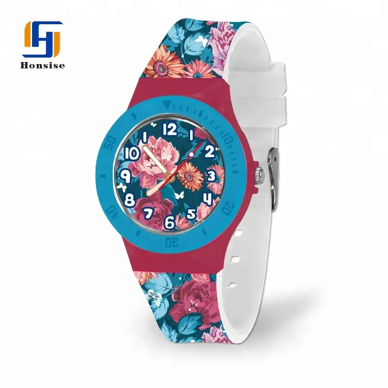 Mooie Meisjes Plastic Siliconen Quartz Handhorloge Hot Verkoop Goedkope Prijs Custom Logo Ontwerp Pols Voor Kinderen Meisje Pols Q