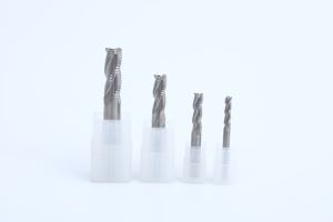Fraise à bout carré revêtue HRC55 3-<span class=keywords><strong>Ble</strong></span> 3 côtés pour usinage brut, fraise à bout carré pour découpe à grande vitesse CNC - Product Image 3