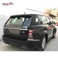 Pour Land Rover Range Rover 2013-2017, pare-chocs avant et arrière modifiés style Lumma, calandre large