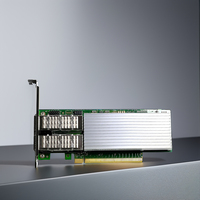Adaptador de red Ethernet Intel E810, puerto dual, tarjeta de red PCIe 4,0 100/50/25/10GbE