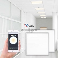 Panneau lumineux LED artificiel blanc 600x600mm en aluminium ultra-fin à encastrer, moderne, haute luminosité, garantie 3 ans