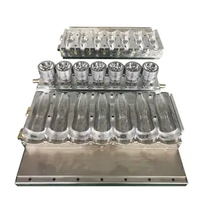 Máquina de fabricación de botellas de molde de plástico para botellas de agua cosméticas para mascotas con precio personalizado profesional