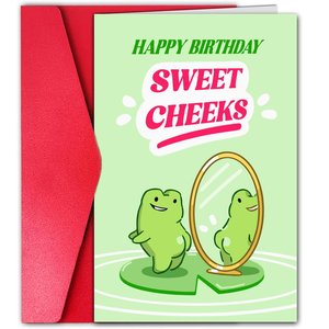 Cartes de vœux d'<span class=keywords><strong>anniversaire</strong></span> en vrac, assortiment de cartes amusantes et mignonnes avec enveloppes, impression de logo personnalisé <span class=keywords><strong>pour</strong></span> les fêtes de femmes/hommes, 2027-2028 - Product Image 1