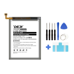 Huidafa 5000mAh EB-BG580ABU M20 M30 A40S batterie de téléphone portable pour <span class=keywords><strong>Samsung</strong></span> Galaxy M20 batterie - Product Image 2
