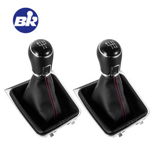 Accesorios de Coche Manuales de Alta Calidad, Pieza de Repuesto Interior de 5/6 Velocidades, Pomo de Palanca de Cambios para VW <span class=keywords><strong>Golf</strong></span> <span class=keywords><strong>7</strong></span> MK7, Cubierta de Polvo para Palanca - Product Image 1