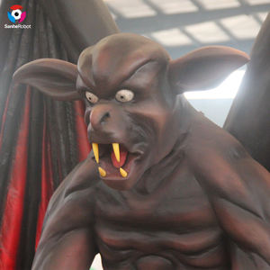 Statue de monstre animatronique personnalisée à vendre, yeux lumineux - Product Image 5