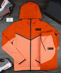 Felpe da uomo di alta qualità con Logo personalizzato di lusso Tech <span class=keywords><strong>felpa</strong></span> da uomo primavera autunno giovane ragazzo <span class=keywords><strong>Jack</strong></span> e cappotto per la corsa - Product Image 3