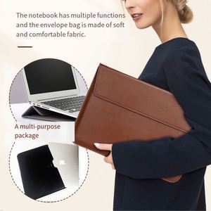 Funda de Piel Sintética para Portátil, Estilo Sobre, Resistente a Impactos, Ultrafina, para Hombre y Mujer - Product Image 2