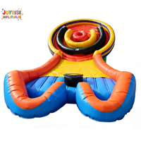 Juego Inflable de Tiro para Niños, Material de PVC, Fácil de Instalar, Uso Interior/Exterior