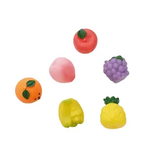 Unisex Bad Speelgoed Vinyl Visvormig Bad Fruit Pvc Materiaal Drijvend Plastic Speelgoed Voor Peuters 5-7 Jaar Aangepaste Logo Bad Speelgoed