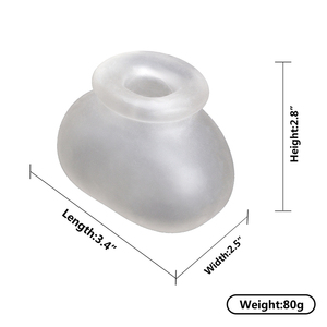 Anello del pene del gallo del giocattolo del sesso per adulti per l'uomo, anello del rubinetto dell'eiaculazione di ritardo dei prodotti maschili della gomma di Silicone di stimolazione del punto G per gli uomini - Product Image 6