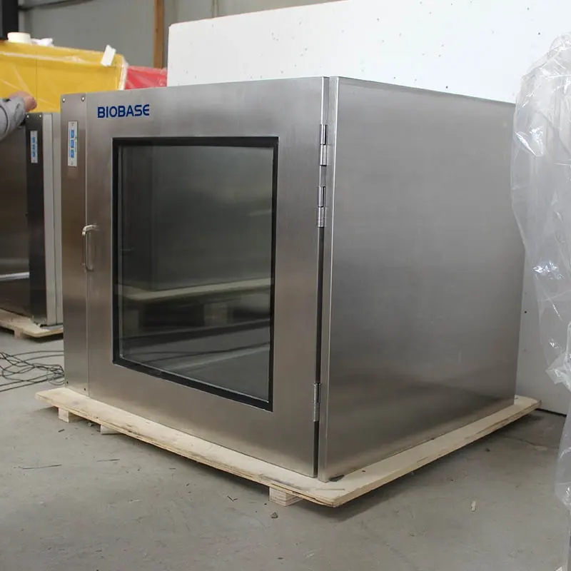 Biobase Pass Box prevent the air convection between different rooms and minimize the pollution extent Pass Box for lab