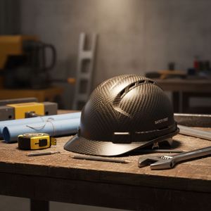 Casque de sécurité en fibre de carbone personnalisé en gros avec logo OEM SHENYU B2B - Product Image 1