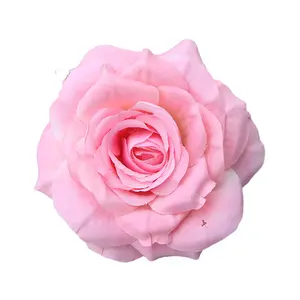 9cm Bulk Big Faux Kunstseide Rose Blütenköpfe für Hochzeit Home Diy Dekoration Flores Artificiais Lose künstliche Blumen