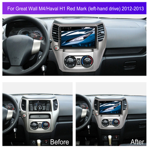 Autoradio Android Podofo Double Din 10'' avec Carplay et Android Auto pour Great Wall M4/Haval H1 Red Mark 2012-2013 RDS HIFI en UE/États-Unis/Russie - Product Image 4
