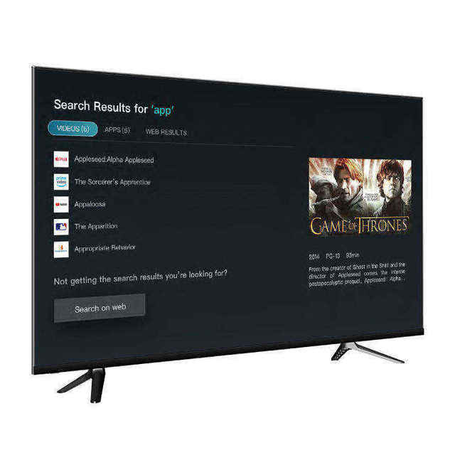 32inch DE1 Television 4k Smart Tv Super Wide Screen  Narrow Bezel Perfect Panel LCD High Definition ASANO Smart Tv