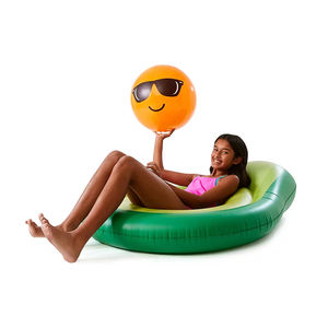 Flotador Inflable Gigante de Aguacate con Pelota, Balsa Inflable Grande para Piscina, Juguete de Verano para Fiestas en la Playa y Natación para Adultos - Product Image 5