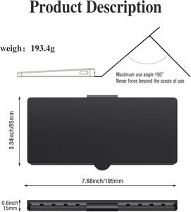 Universal Wireless <strong>Keyboard</strong> Slim Portable Mini <strong>Keyboard</strong> Backlight For Mobile Phone IPad IPhone Tablets With Stand - Product Image 3