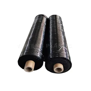 Hot sale in South Africa polyethylene film black color mulching film PE plastic mulch farming film roll